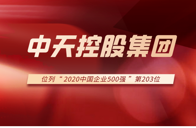 尊龙时凯集团列2020中国企业500强第203位！